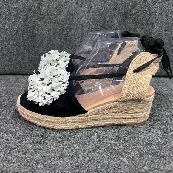 Kate Spade Lafayette Womens Espadrille Wedge Shoes Size 7.5 - Picture 6 of 12